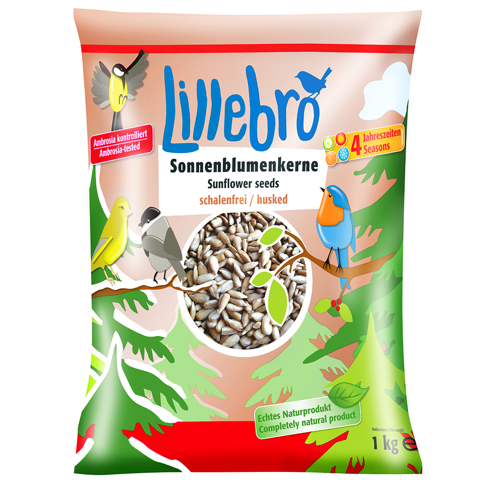 Lillebro Husk-Free Sunflower Seeds - 1kg