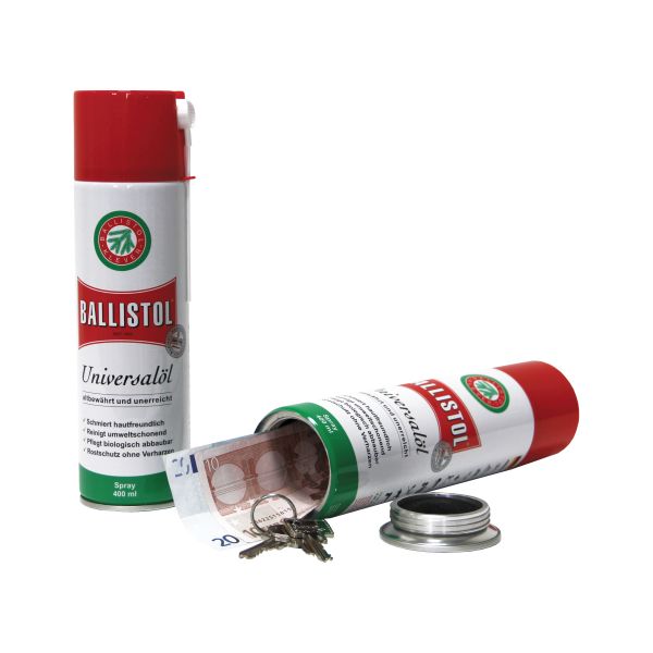 Ballistol 29066 Spray can 400ml: Discreet Safe for Valuables and Money