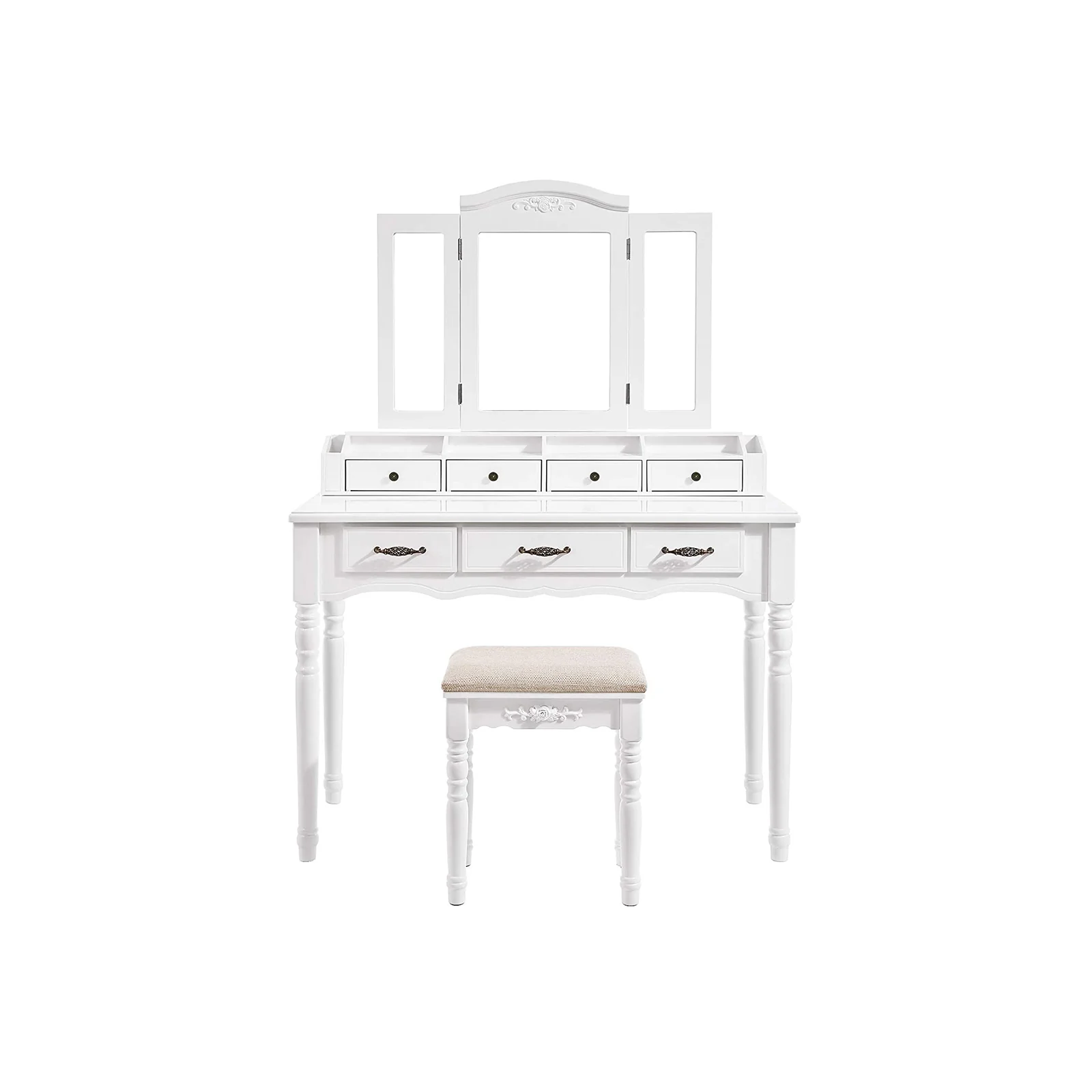 SONGMICS 7 Drawers Makeup Table