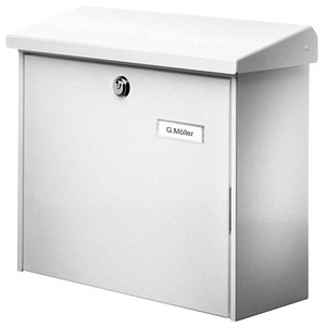 BURGWÄCHTER COMFORT letterbox, white