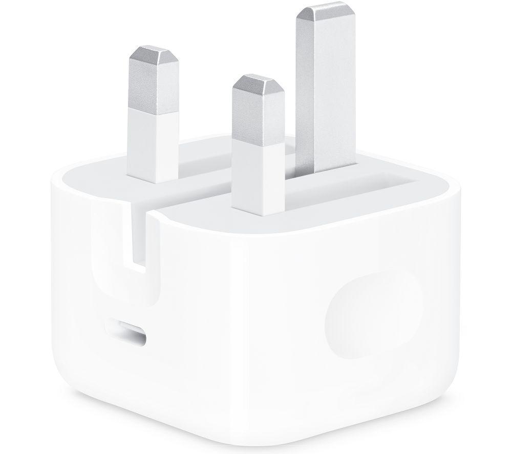 Apple 20W USB-C Power Adapter for iPhone 12 Pro, iPhone 12 Pro Max, iPhone 12 mini, iPhone 12, iPhone 11 Pro, iPhone 11 Pro Max, iPhon - White