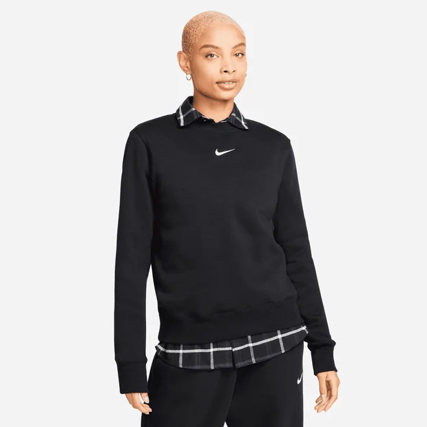 Nike Phoenix Women Sweatshirts - Black - Size: S - Foot Locker