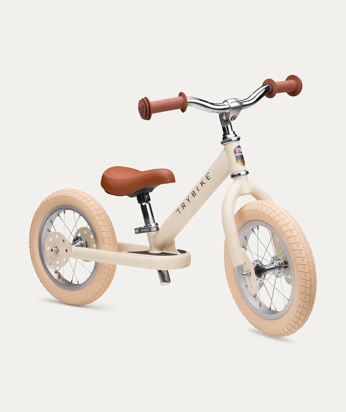 Matte 2 In 1 Balance Trike: Vintage Cream