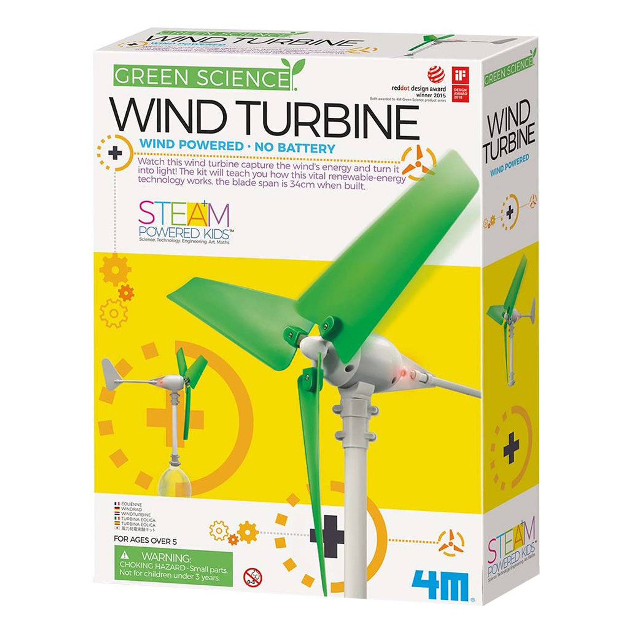 4M GREEN SCIENCE Wind Turbine Kit