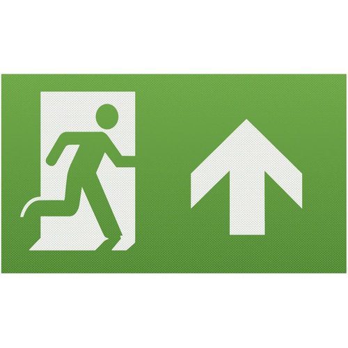 Knightsbridge Emergency Lighting Legend Set (Pack of 2) - Up Arrow