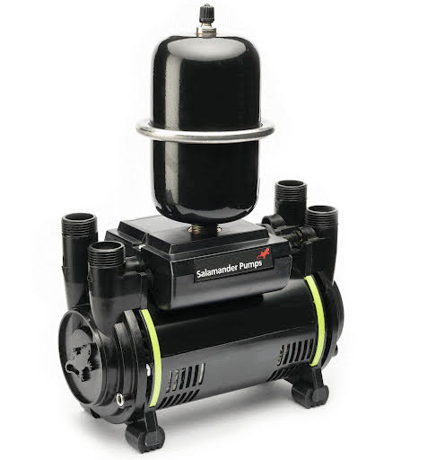 SALAMANDER PUMPS Salamander CT80BU 2.6 Bar Twin Universal Head Regenerative Shower Pump