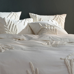 La Redoute Interieurs Jobe Tufted Palm 100% Cotton Duvet Cover by La Redoute