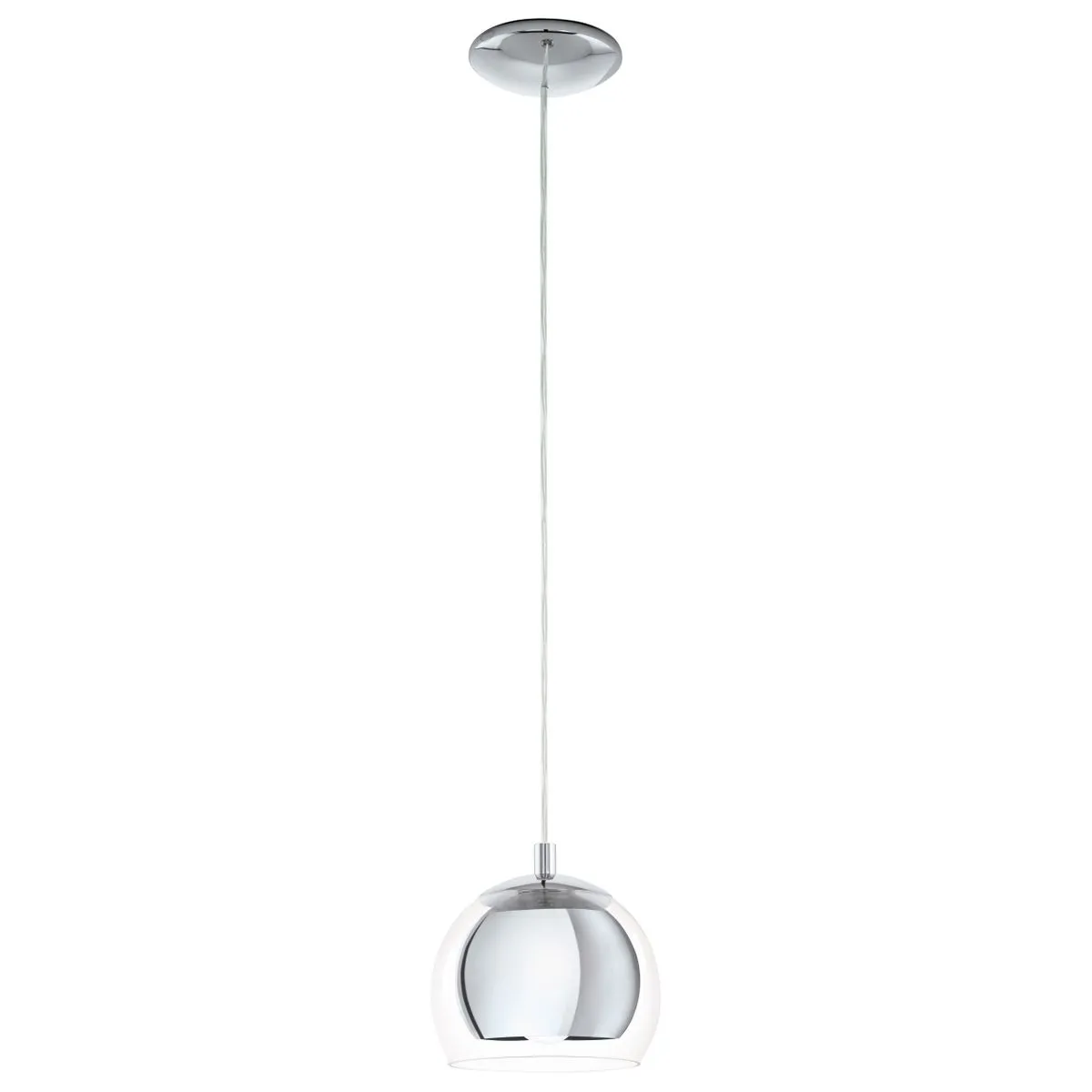 Eglo Lighting 1 leichte Anhänger Decke Licht Chrom