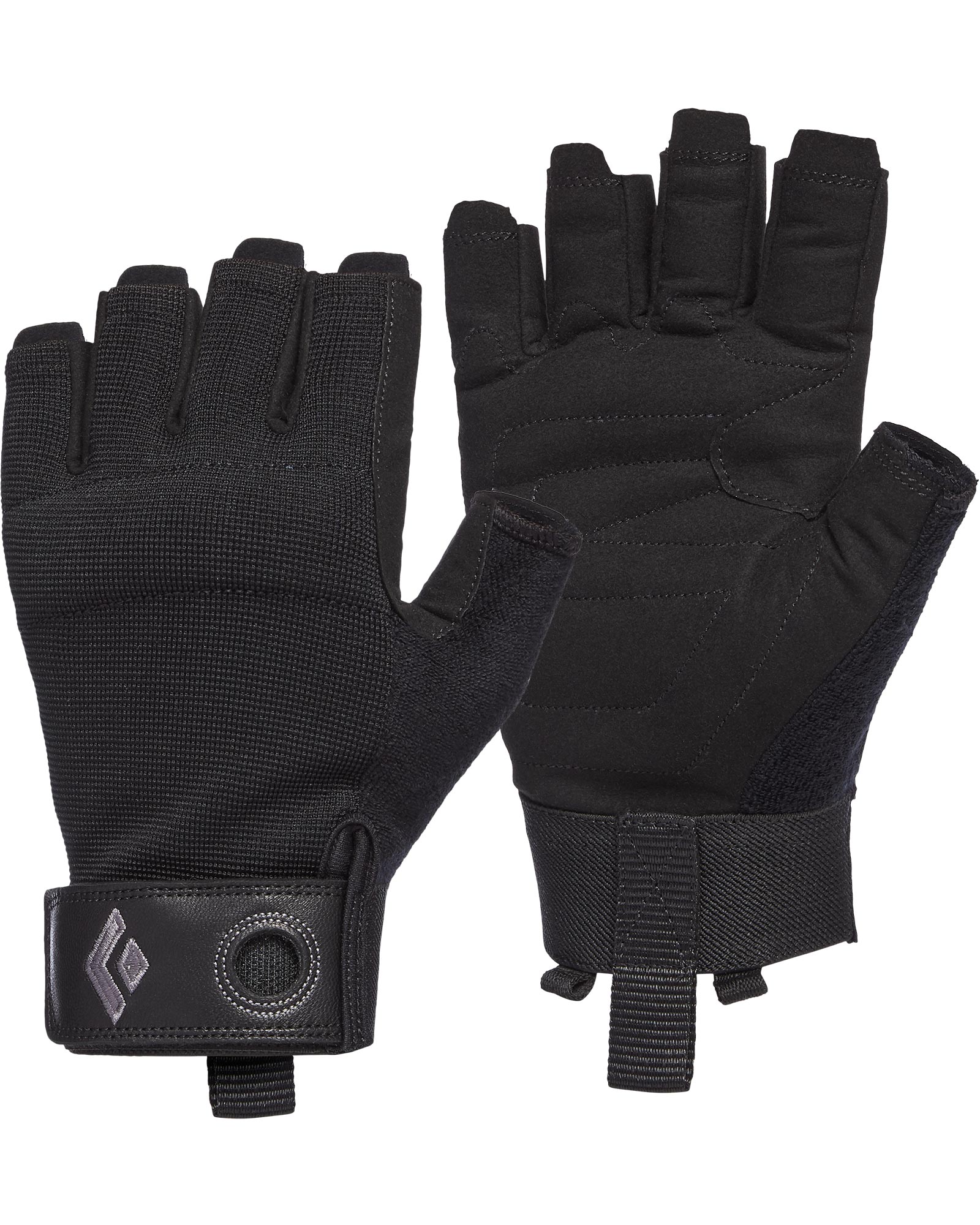 Black Diamond Equipment Black Diamond Crag Half-Finger Gloves / Black / L Large