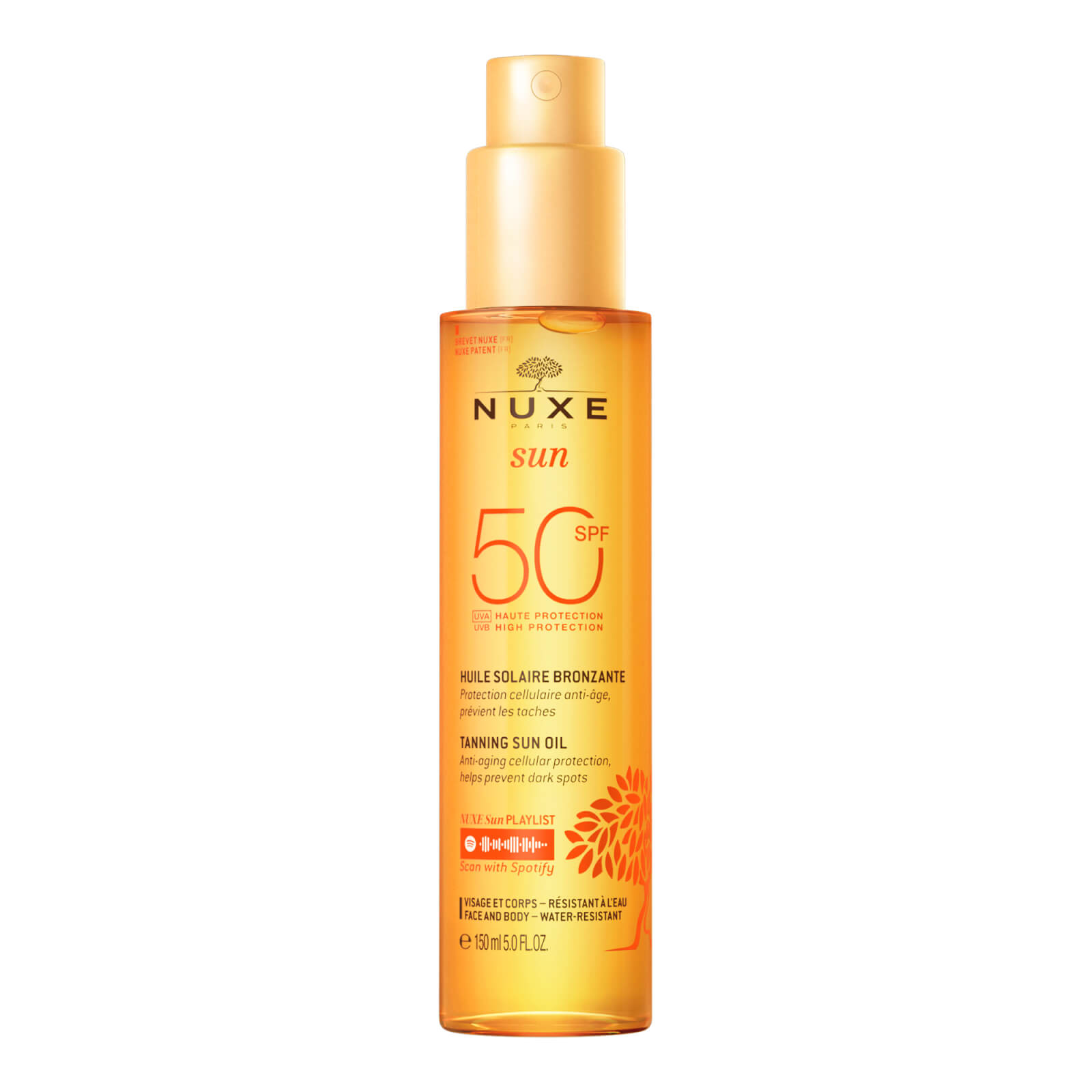 Nuxe Tanning Sun Oil Spf 50