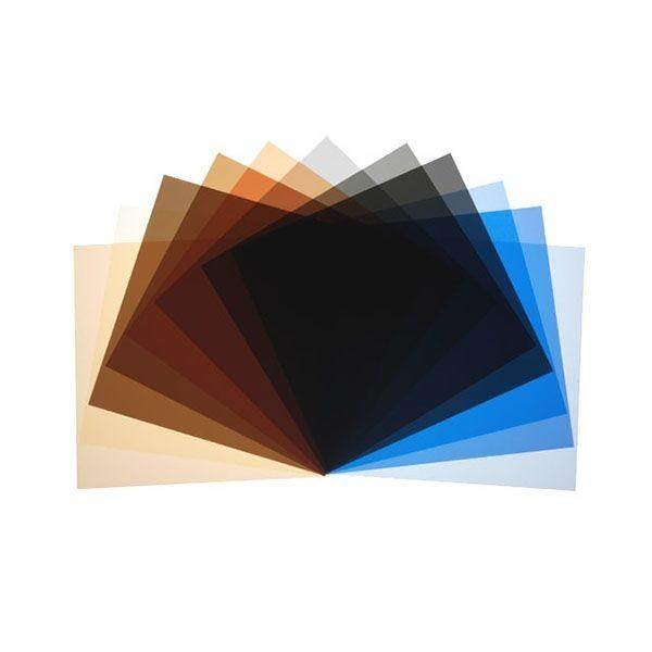 Broncolor colour correcting and diffusion filters for barn door L40