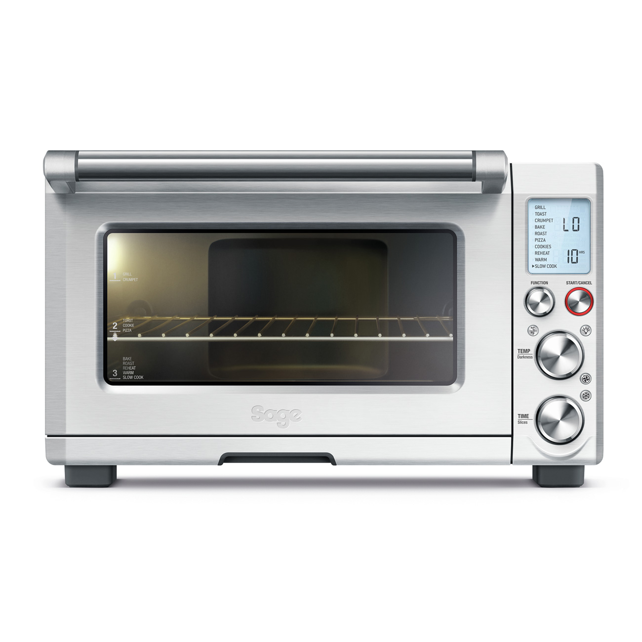 SAGE The Smart Oven Pro Bov820bss Counter Top Electric Oven Cooker 21l Silver,