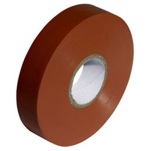 Sirius Electrians PVC Insulation Tape Brown 19mm 33m