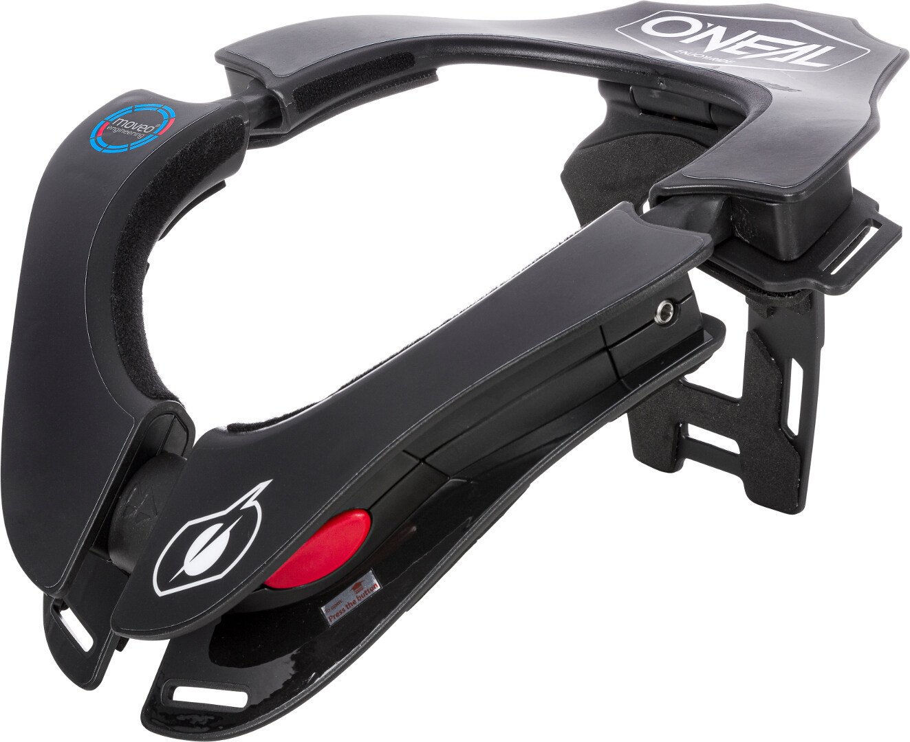 Oneal Tron Solid Neck Brace, black, black, Size One Size