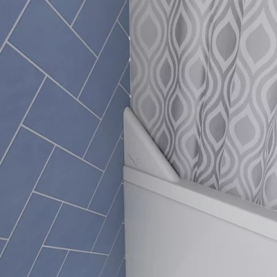 Croydex Magnetic Shower Curtain Clip