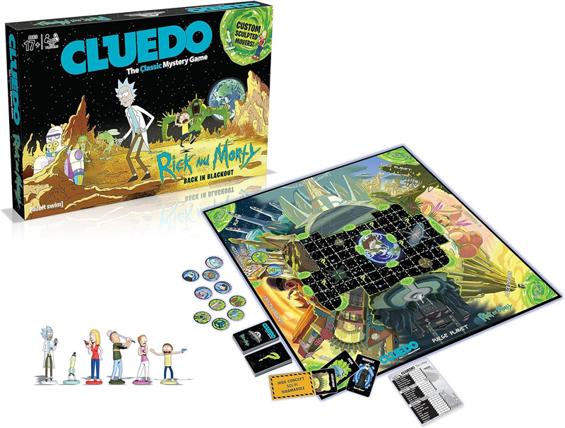 Rick and Morty Cluedo