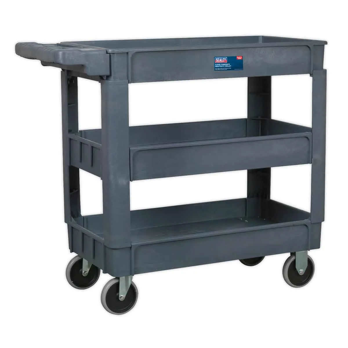 3-Level Utility Cart gray
