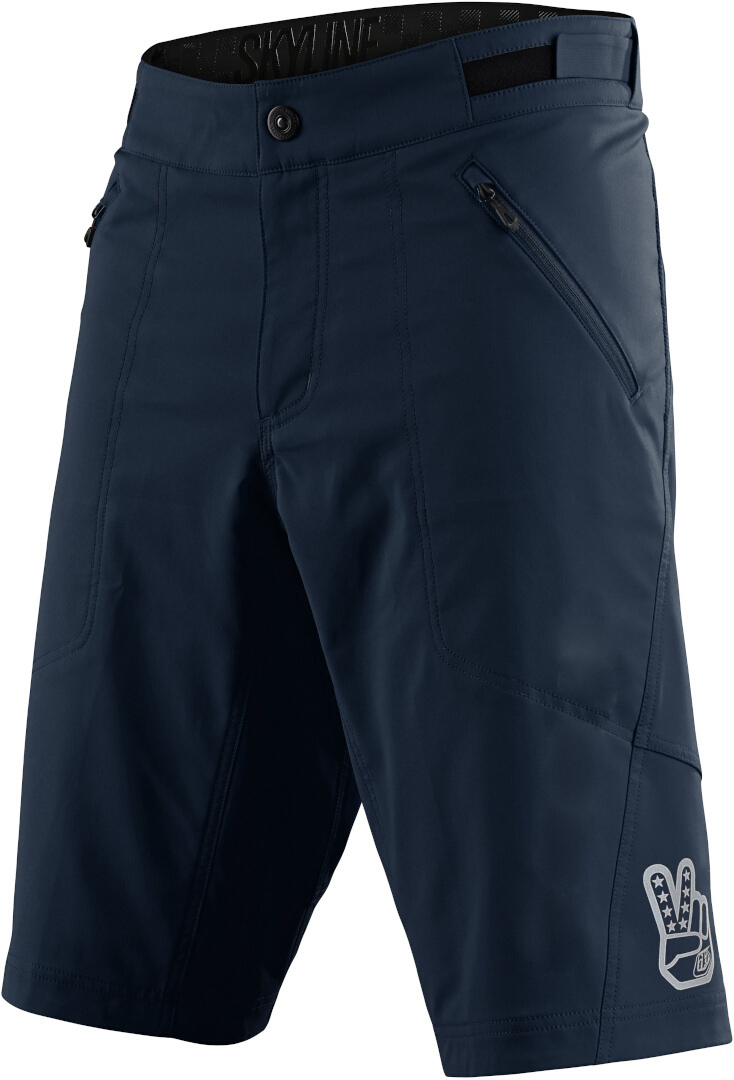 Troy Lee Designs Skyline Youth Bicycle Shorts, blue, Size 24, blue, Size 24