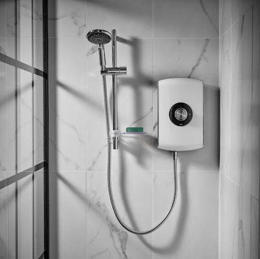 TRITON SHOWERS Triton Amore Electric Shower 9.5kW - White Gloss