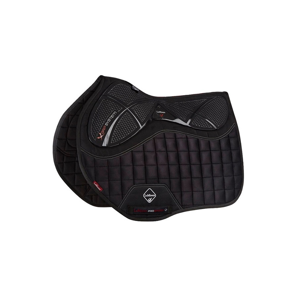 LeMieux Saddle Pads | LeMieux X-Grip Silicone EuroJump Square Colour Black