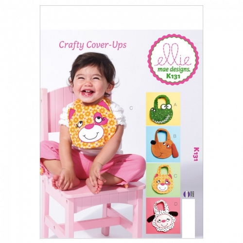 Kwik Sew Bibs Sewing Patterns K0131 - One Size
