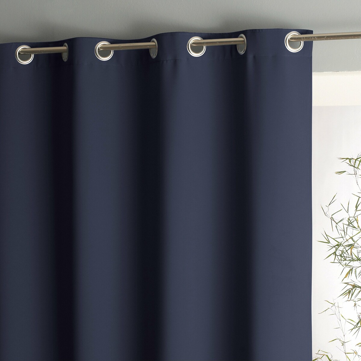 La Redoute Interieurs Voda Blackout Radiator Curtain with Eyelets by La Redoute