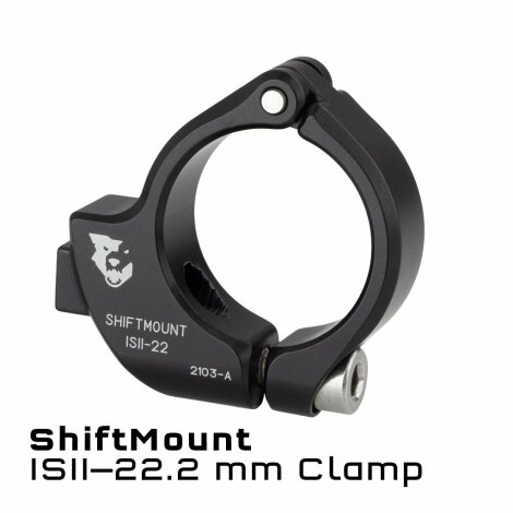 Wolf Tooth Shiftmount - Black / 22.2mm I-Spec II