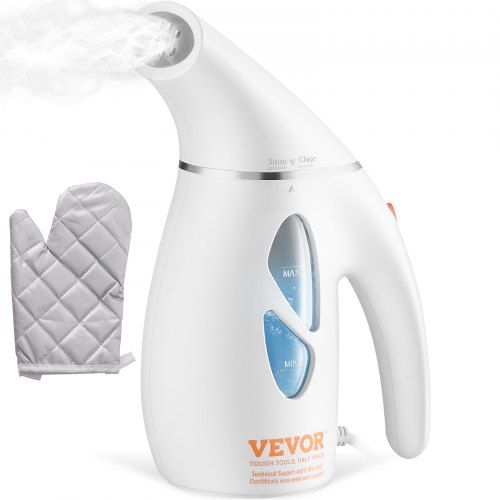  Portable Handheld Fabric Steamer, 900W Quick Heat Steamer for Clothes, Wrinkle Remover Clothing Iron Intelligent Controller & Auto-Off & Large D