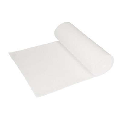 Diall White Insulation Roll, (L)10M (W)0.5M (T)2mm