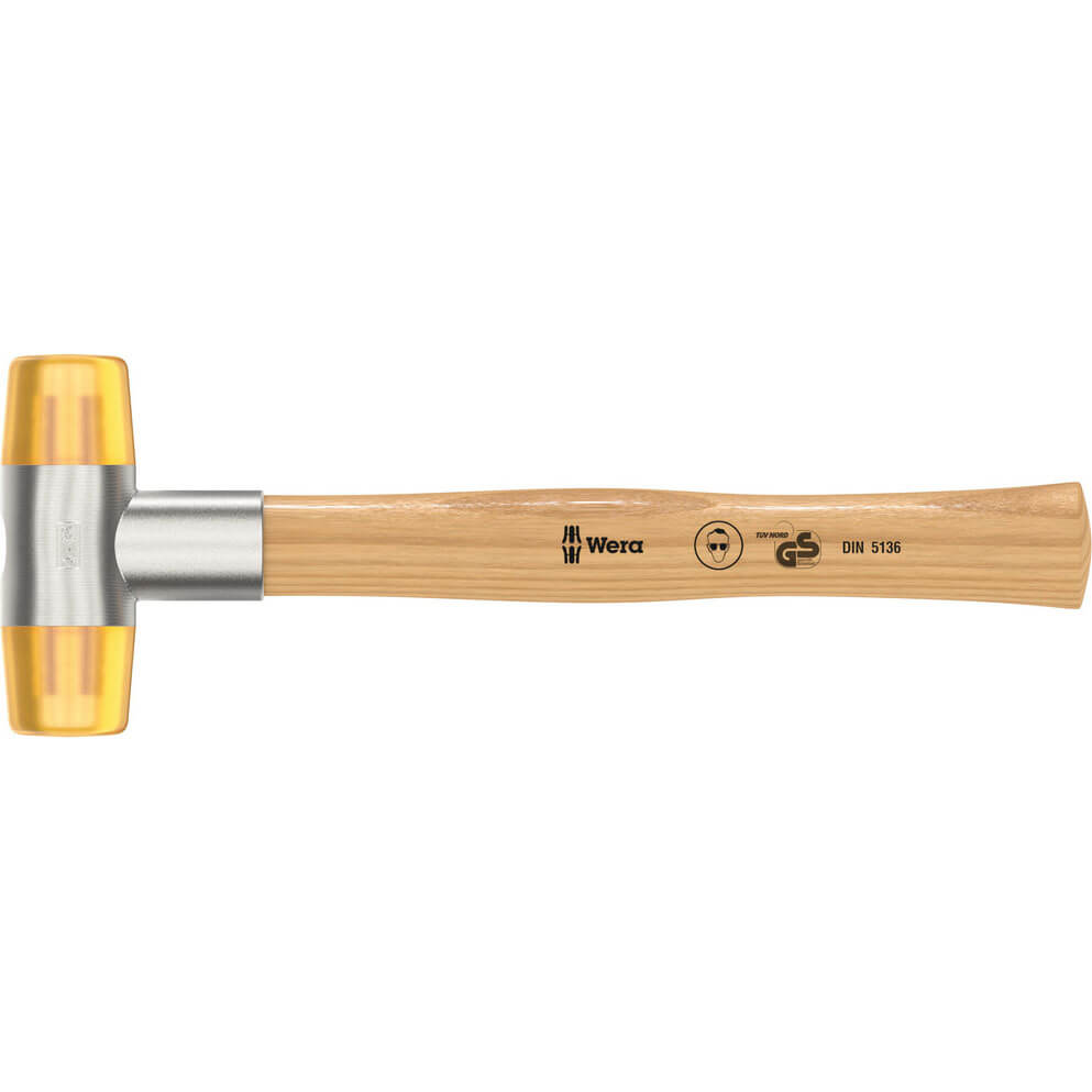 Wera 05000020001 Soft-faced Hammer With Cellidor Head Sections 290mm