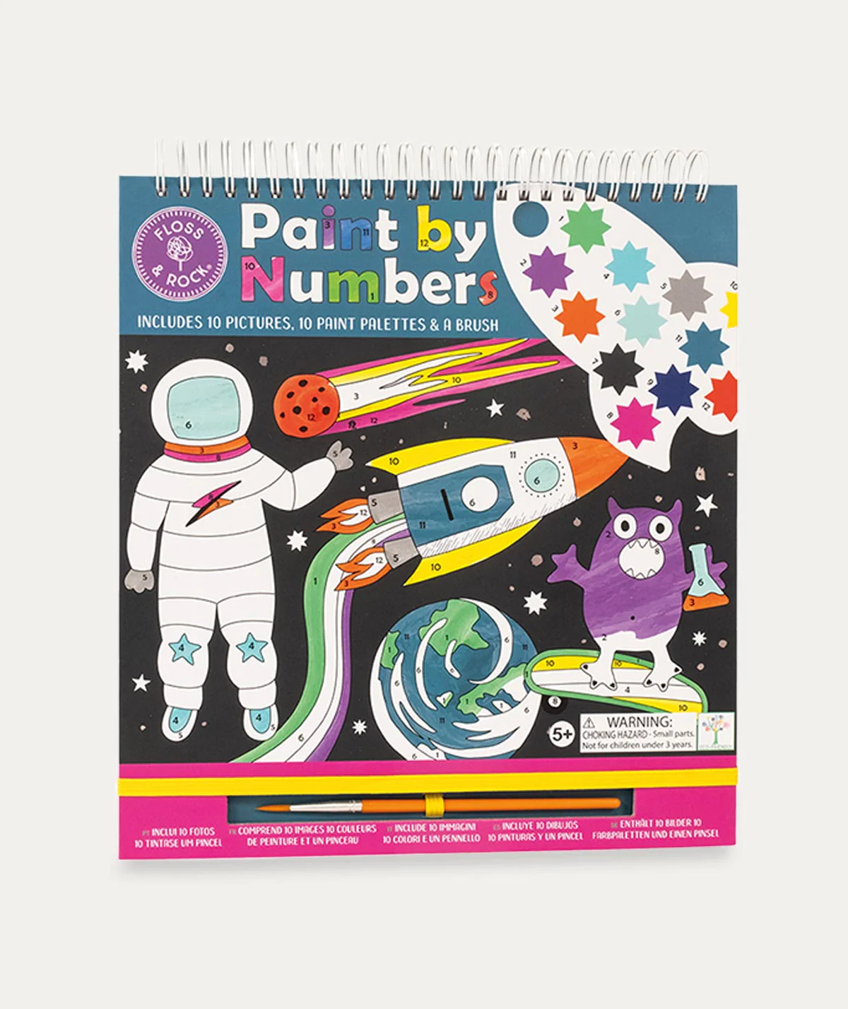 Floss And Rock Space Paint By Numbers