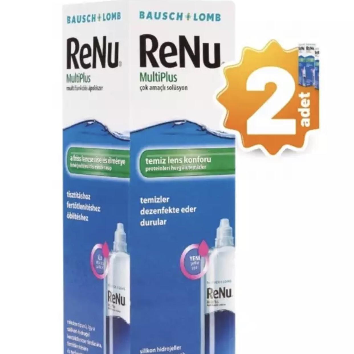 ReNu Advanced multi-purpose solution Lens Solution X 2 PCs 360 Ml