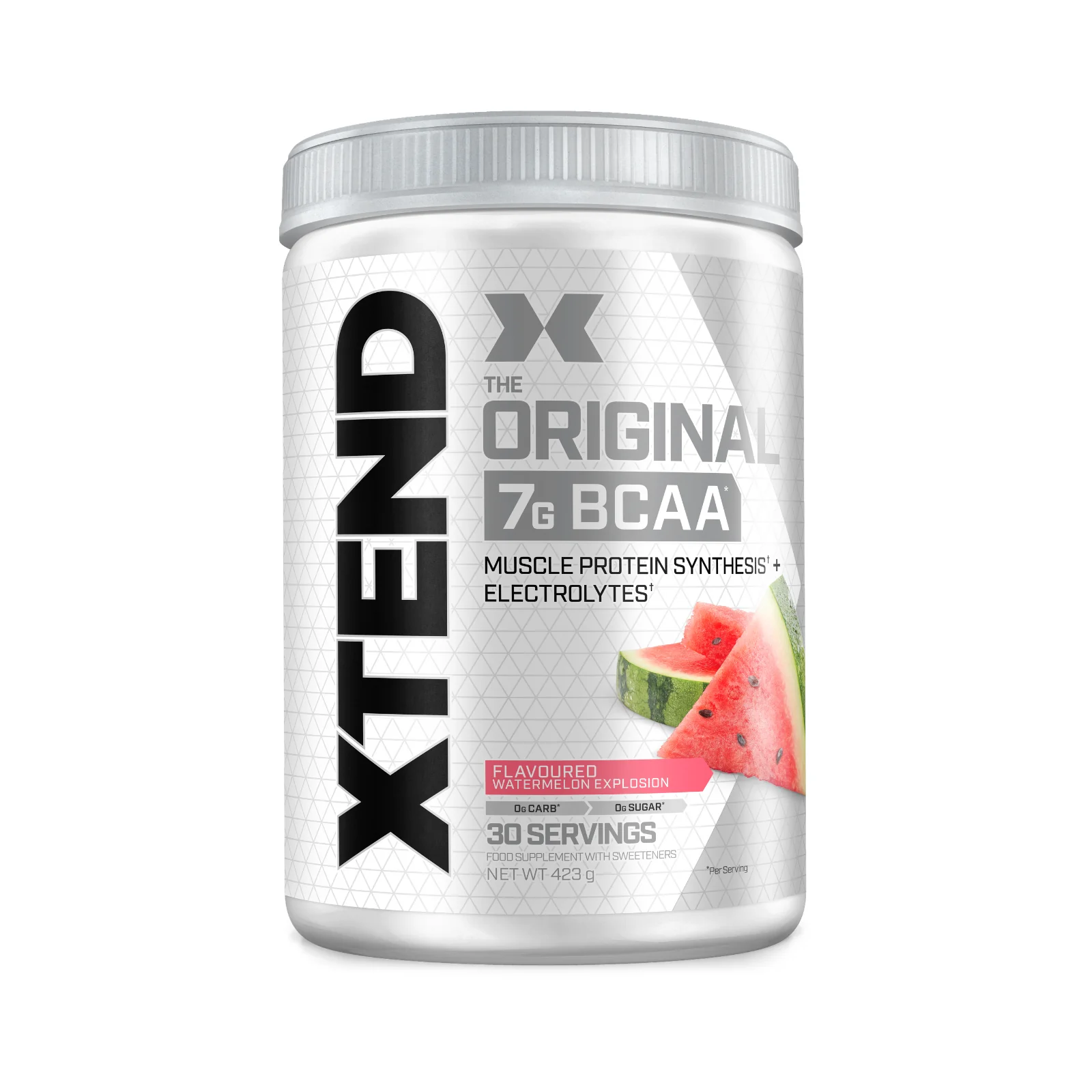 Scivation XTEND Original BCAA Powder Watermelon Explosion 30 Servings