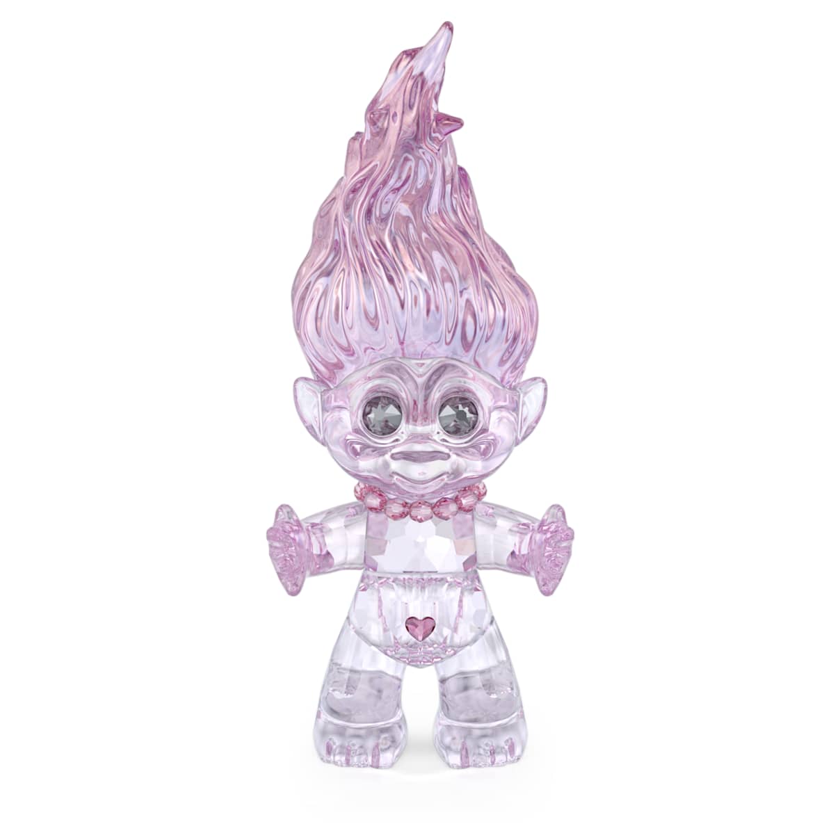 Swarovski Good Luck Trolls Troll, Pink