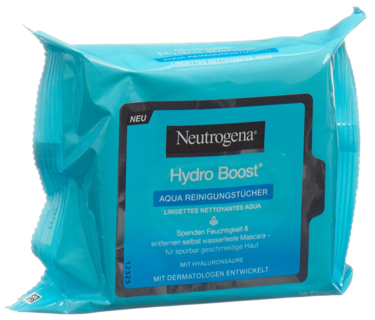 Neutrogena Hydro Boost® Face Wet Cleansing Wipes for Face 25 pc