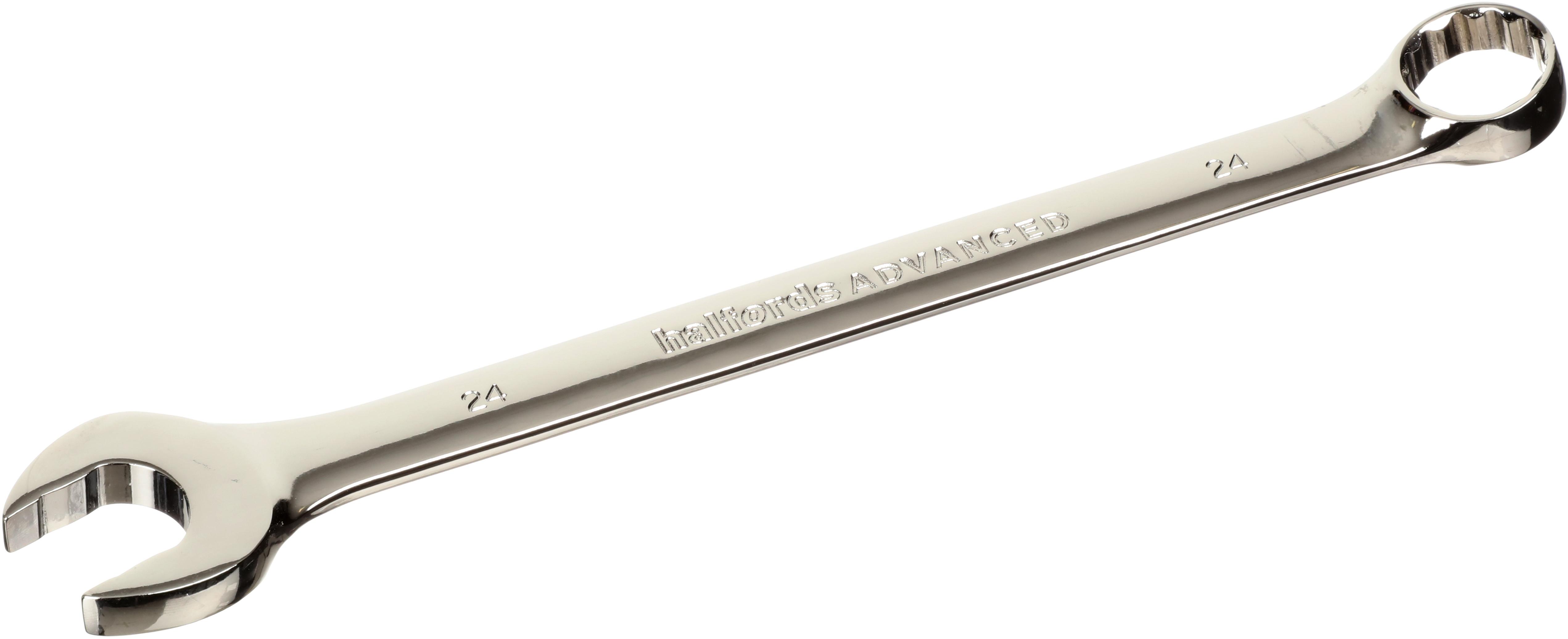 Halfords Advanced Combination Spanner With Surface Drive Plus 24Mm
