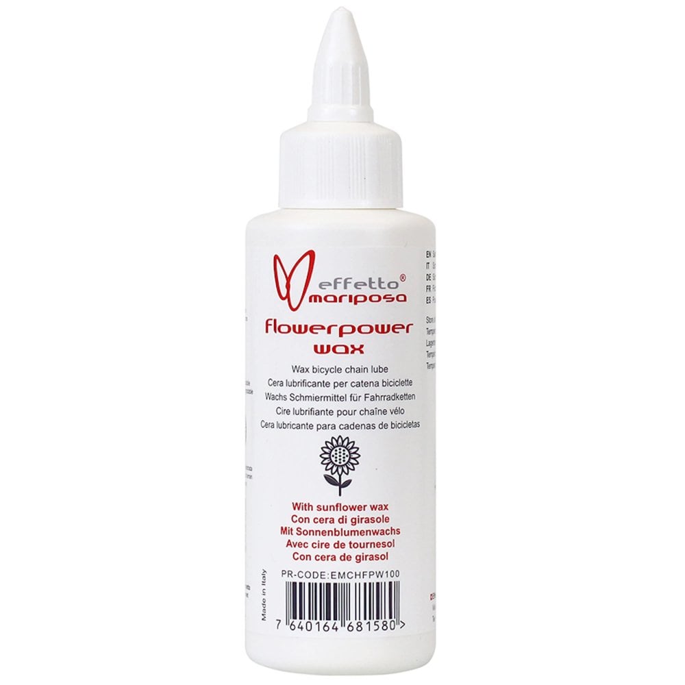 Effetto Mariposa Lube - Flowerpower Chain Lube Wax White 100ml Size: 1