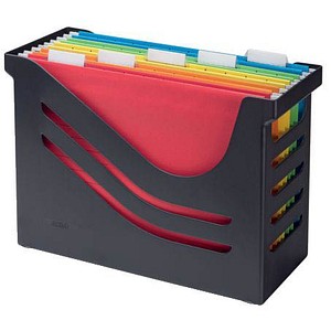 Jalema Storage Box Re-Solution A4 Black Polystyrene