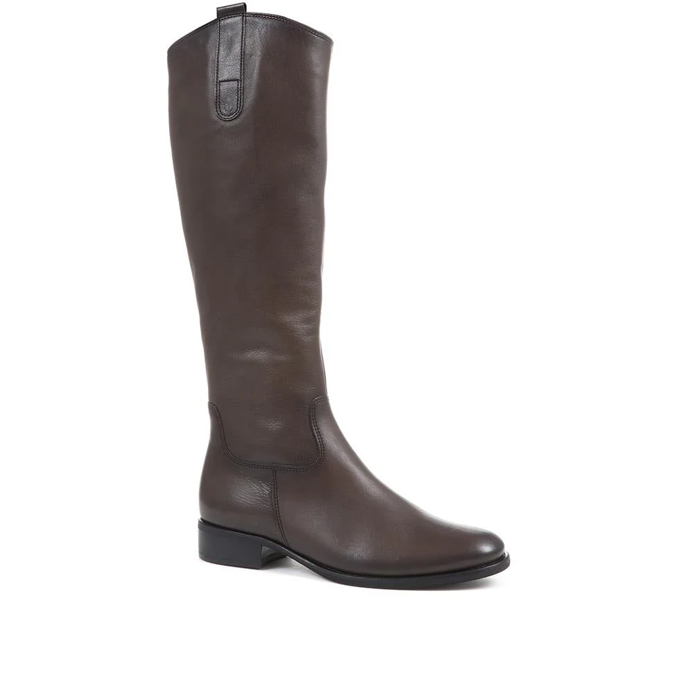 Gabor Brook S Womens Knee High Boots Colour: Bosco, Size: 6.5