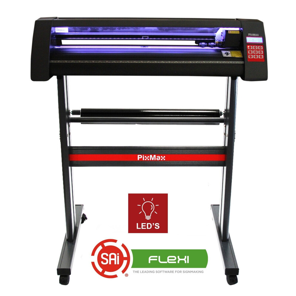 MonsterShop Vinyl Cutter 720mm, FlexiStarter Software & LED Light Guide