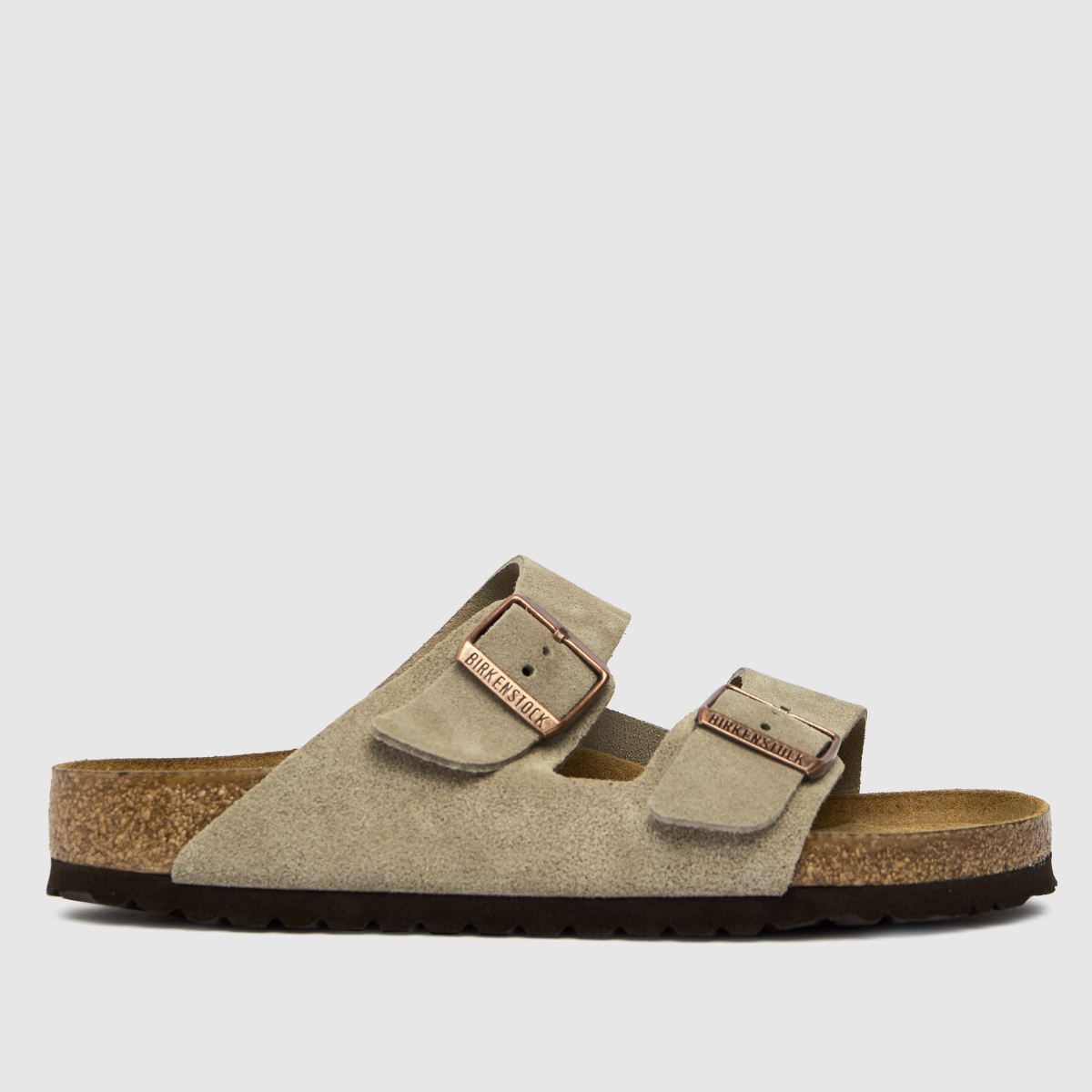 Birkenstock Arizona Suede Taupe Sandals