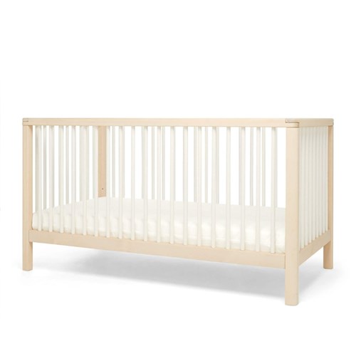 Mamas & Papas Solo Cotbed - White/Natural