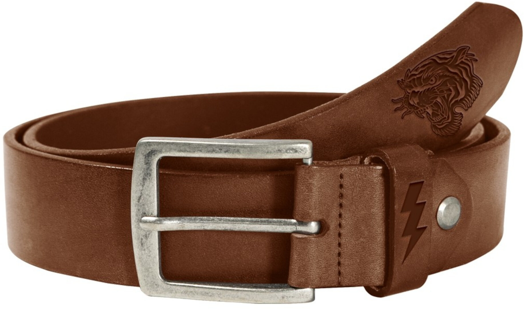 John Doe Tiger Belt, brown, Size 85 cm, brown, Size 85 cm