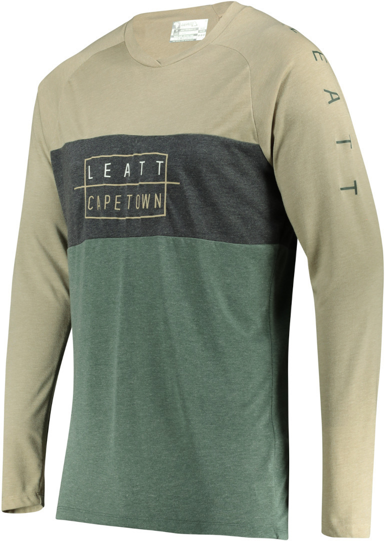Leatt MTB Gravity 2.0 Bicycle Jersey, green, Size 2XL, green, Size 2XL