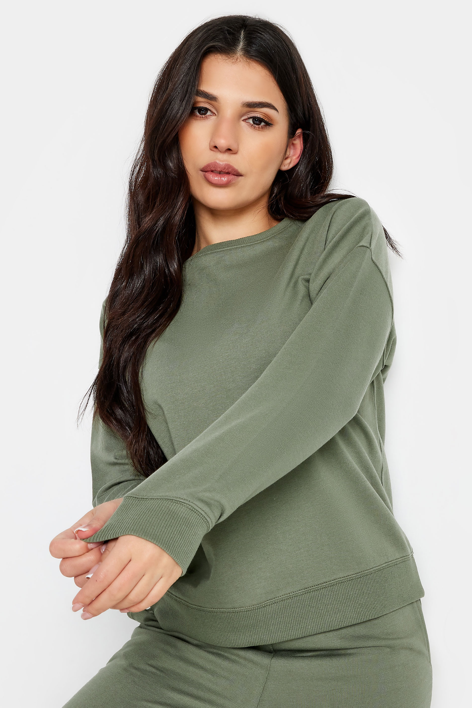 PixieGirl Sage Green Sweatshirt 16 | Petite Women's Hoodies & Sweatshirts