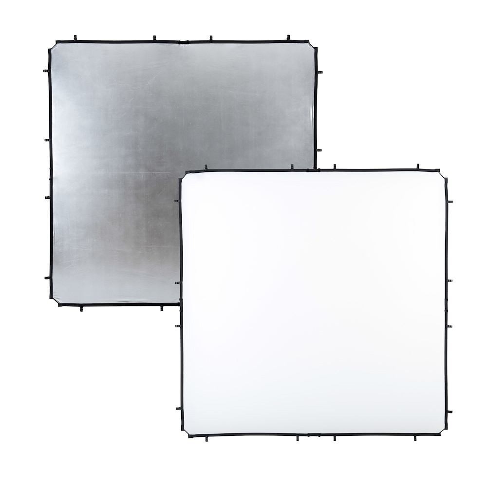 Lastolite Tessuto Per Skylite 2Mx2M Silver E Bianco Ll Lr82231R