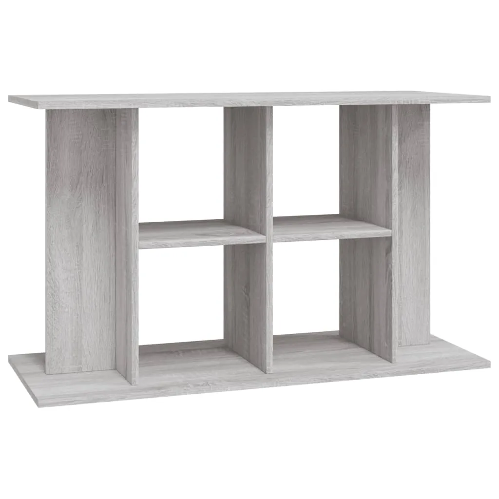 VidaXL Aquarium Stand Grey Sonoma 100x40x60 cm Engineered Wood
