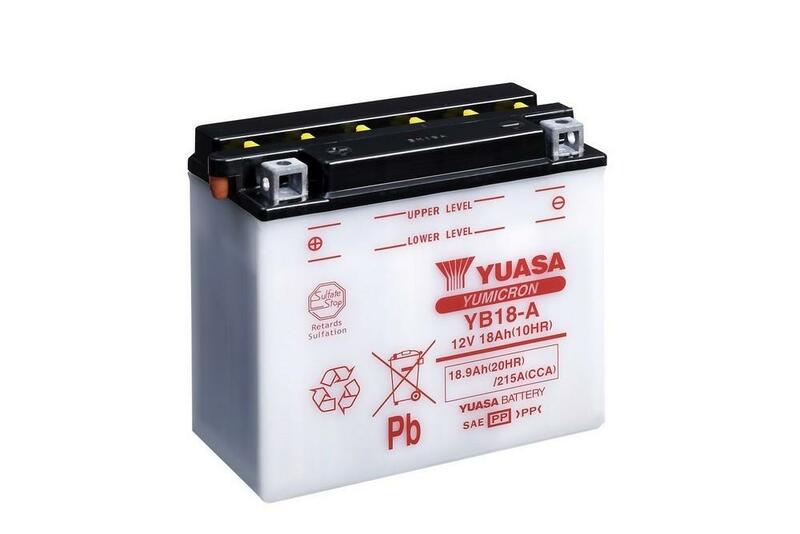 YUASA Battery Conventional without Acid Pack - YB18-A
