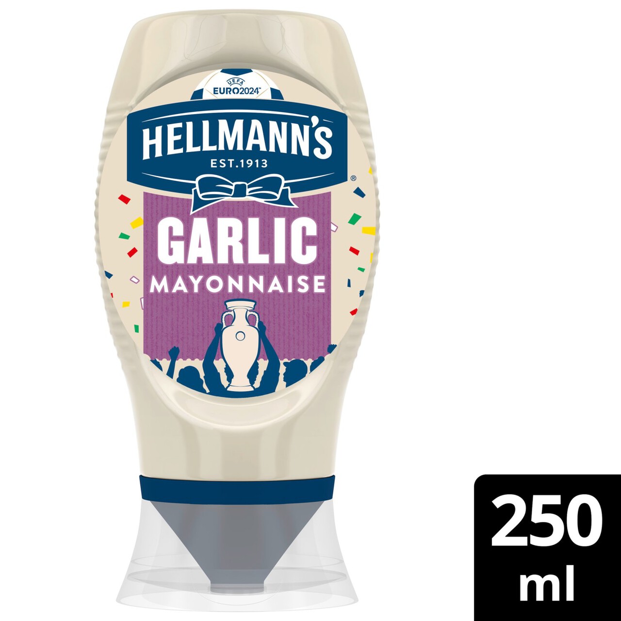 Hellmann's Garlic Squeezy Mayonnaise