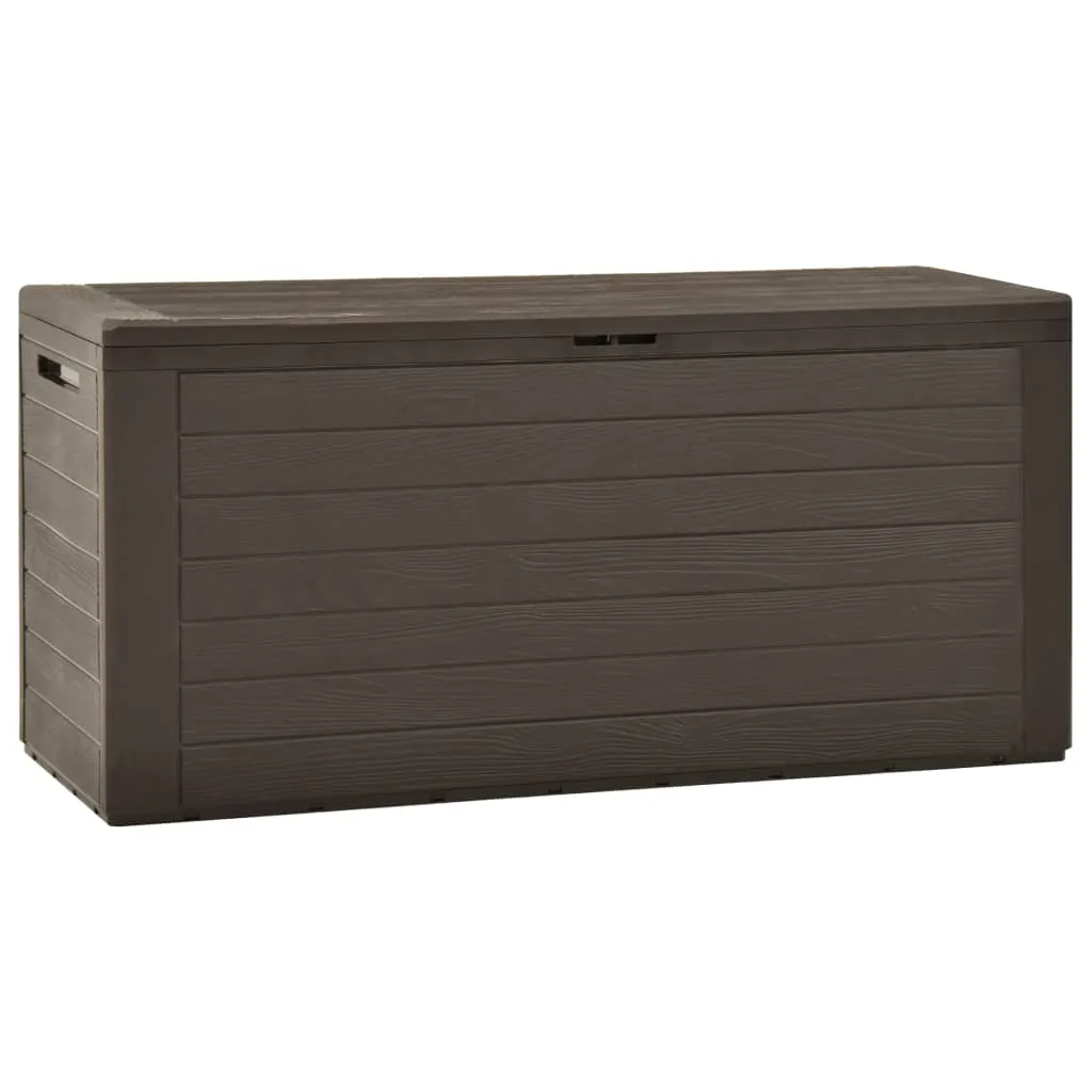 VidaXL Garden Storage Box Brown 116x44x55 cm